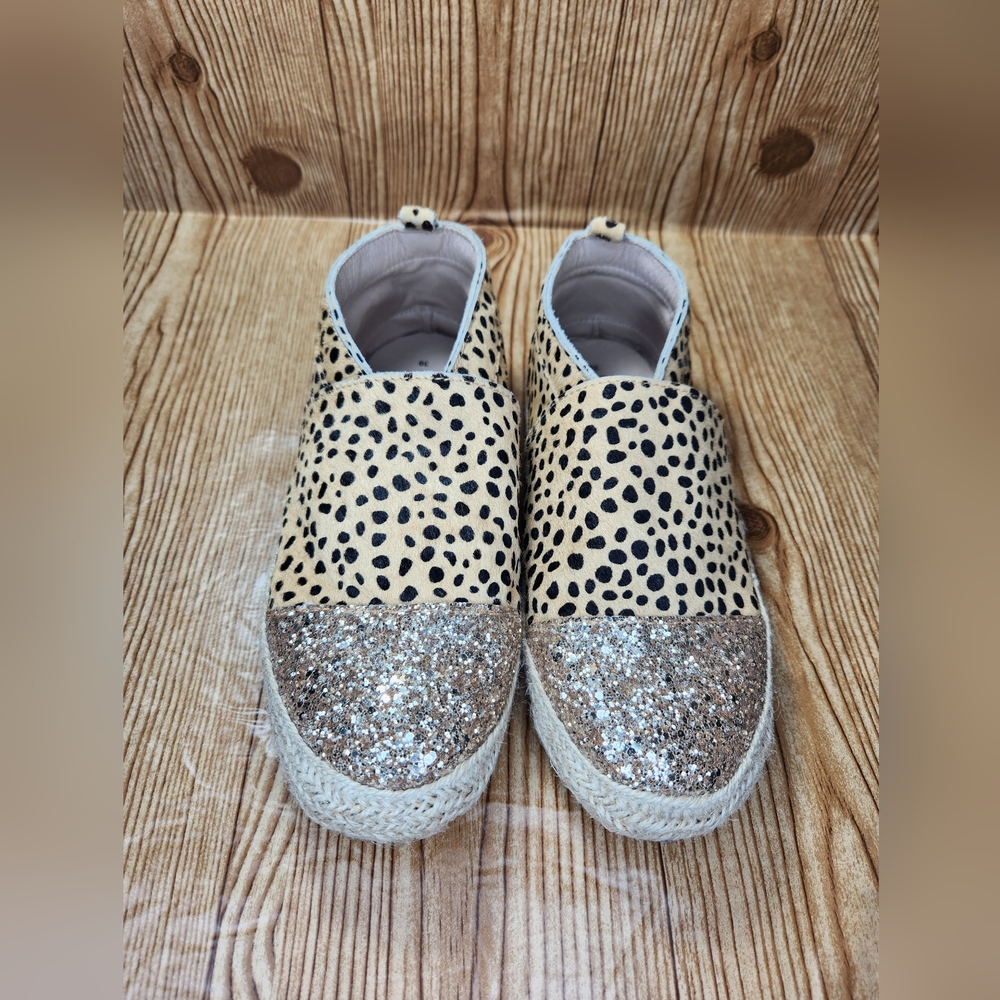 Monkey Feet Women's Animal Print Slip On Shoes Size 39‎ / 8.5